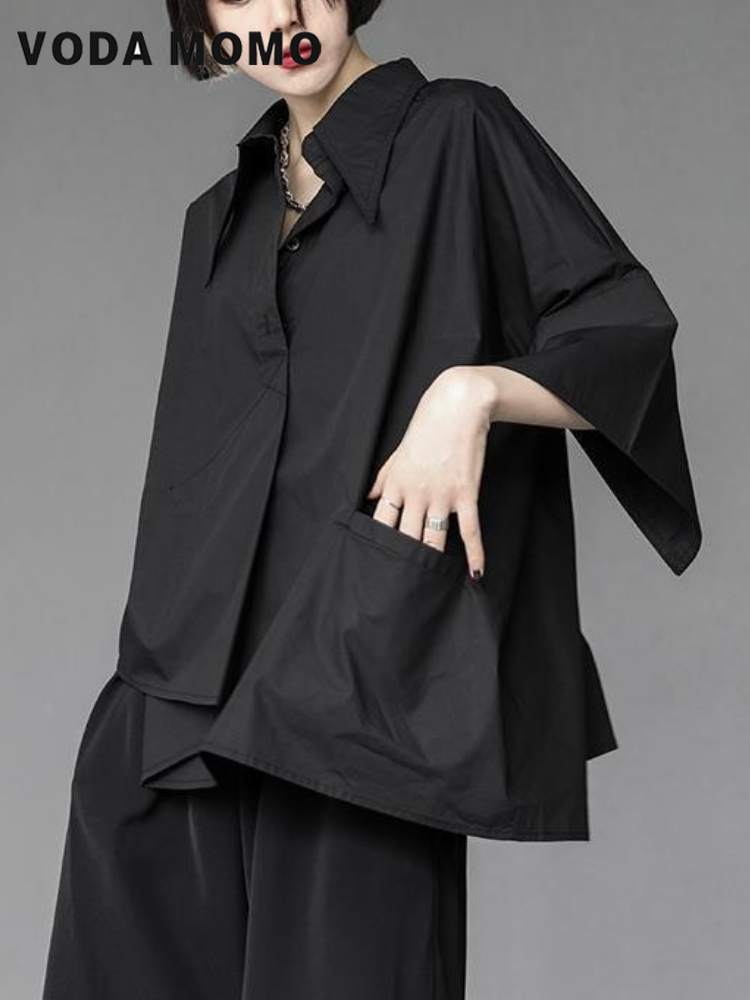 Y2K Winter Clothing - Y2K 여성 스트리트웨어 루즈한 여름 상의,