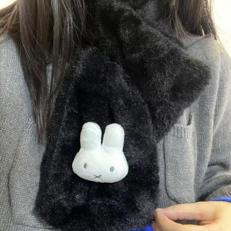 화이트 미피 스카프 |   다용도 가을/겨울 넥워머 | - Winter Clothing Accessories 리뷰 및 가격