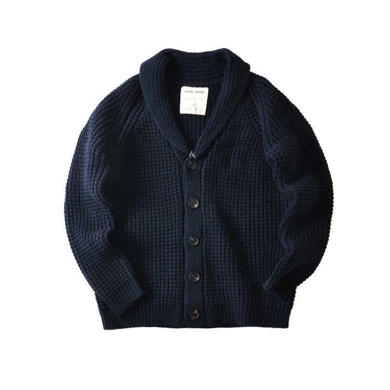남성용 유럽 빈티지 100% 울 청키 니트 스웨터 -  - Wool Blend Coat 리뷰 및 가격