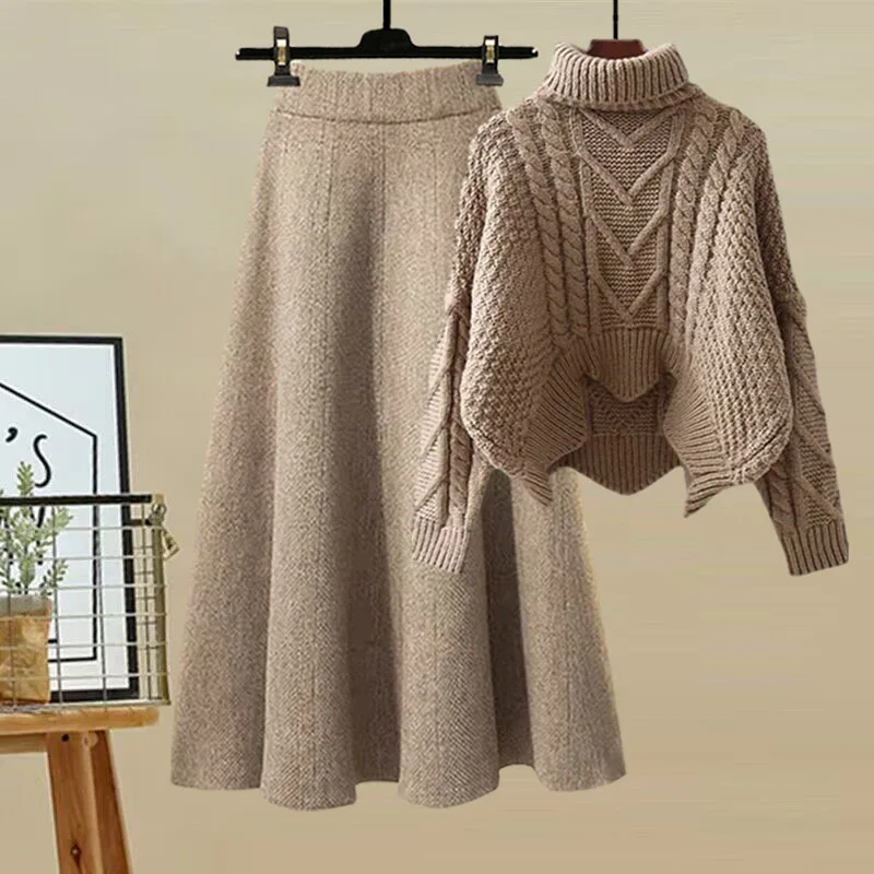 2025 여성용 폴로 터틀넥 니트 스웨터 2 종 세트, - Winter Clothing Sales 리뷰 및 가격