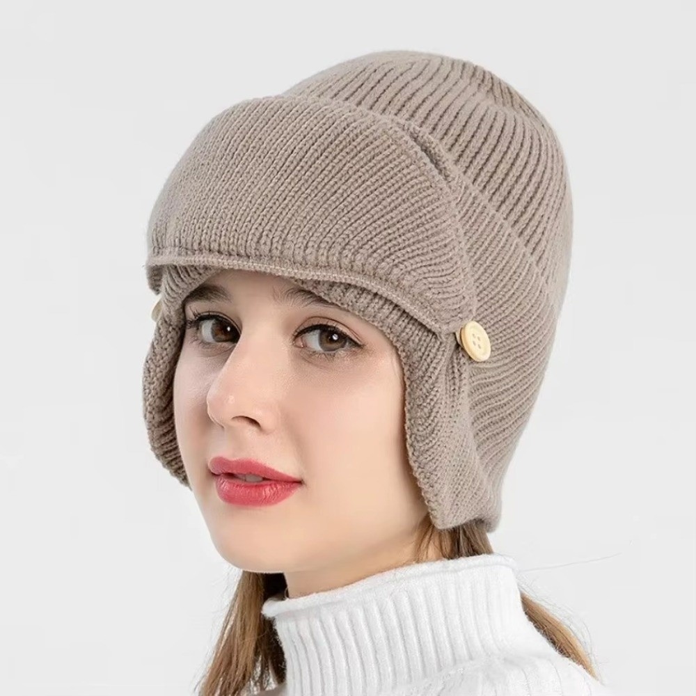 안감에 부드러운 플리스 소재를 사용한 따뜻한 모직 모자 - Winter Clothing Earmuffs 리뷰 및 가격