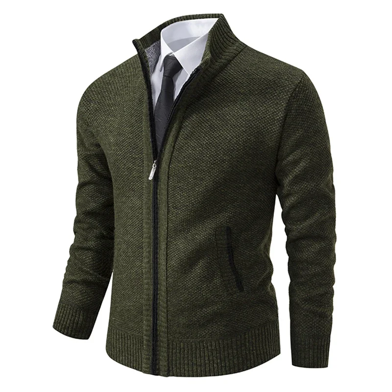 가을 겨울 신상 남성 캐주얼 스웨터 스포츠 코트 단색  - Wool Blend Coat 리뷰 및 가격