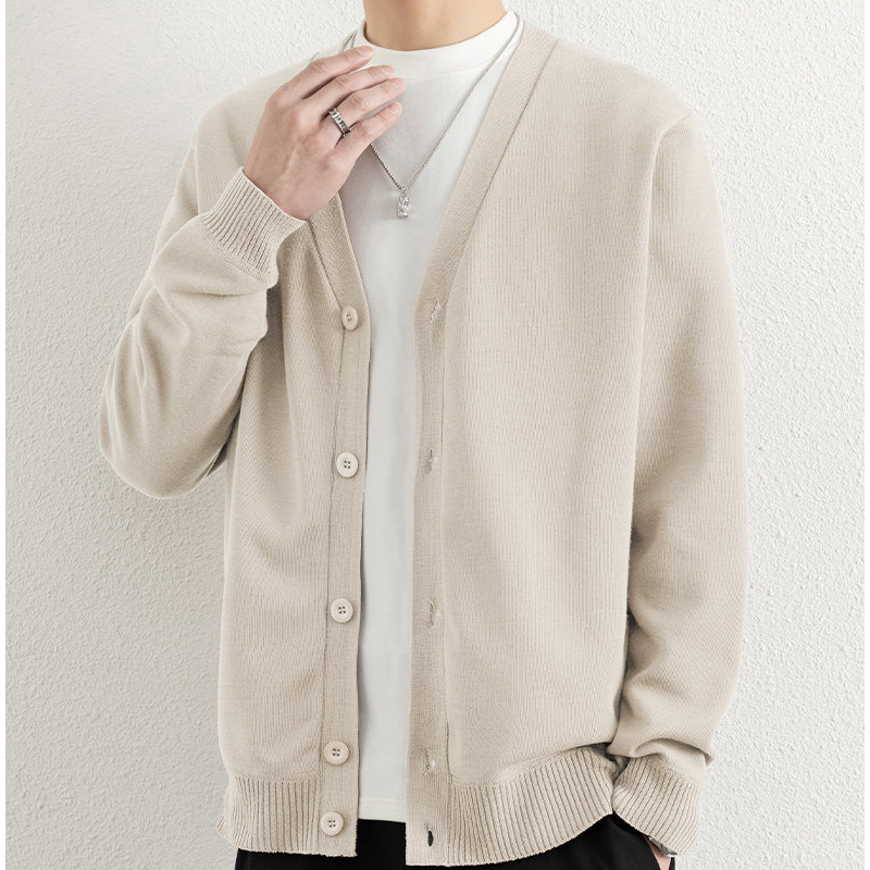 남성용 단색 니트 가디건, 알리바바 한국 일본 스타일  - Wool Blend Coat 리뷰 및 가격