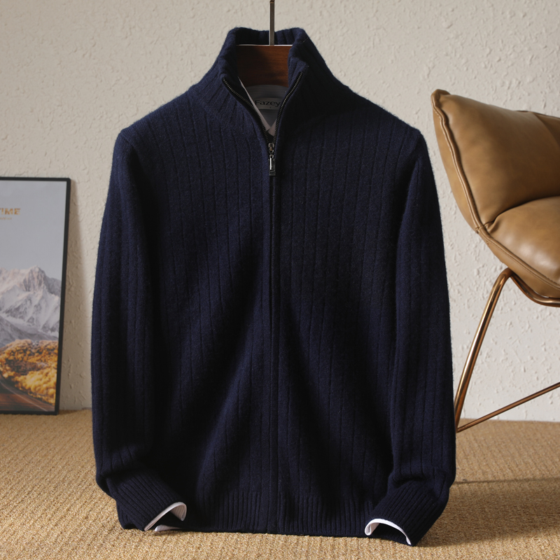 남성 100% 메리노 울 스탠드 업 칼라 카디건 캐주얼 - Wool Blend Coat 리뷰 및 가격