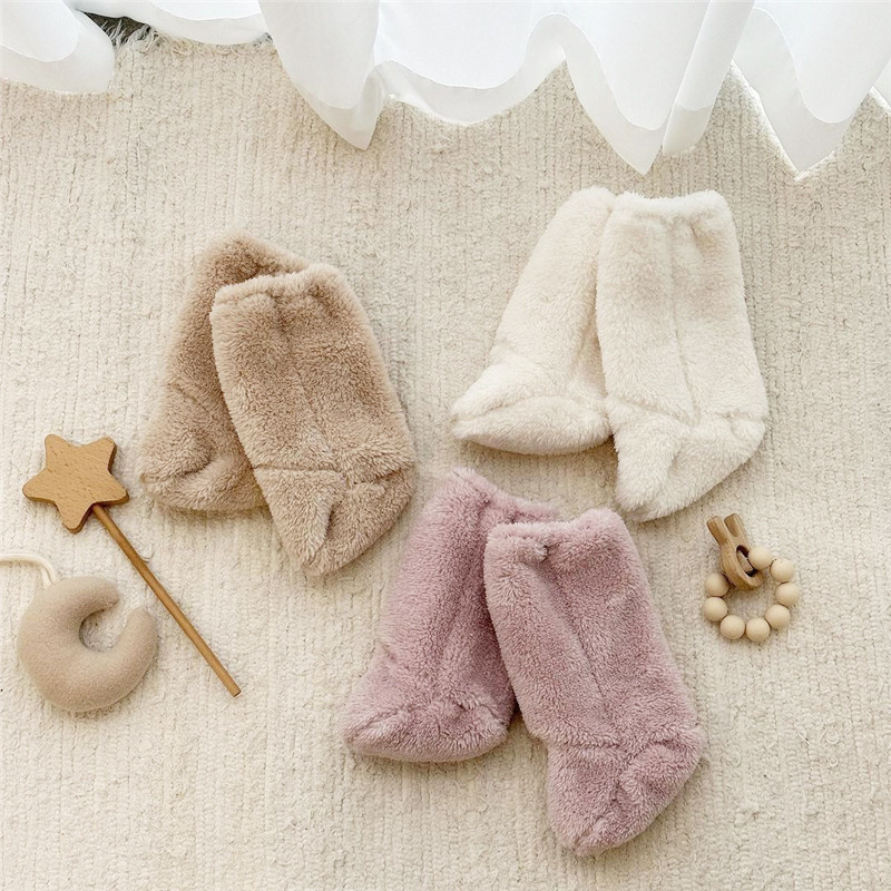 따뜻한 겨울 아기 양말 산호 양털 양말 유아 소년 소녀 - Winter Clothing Baby Boy 리뷰 및 가격