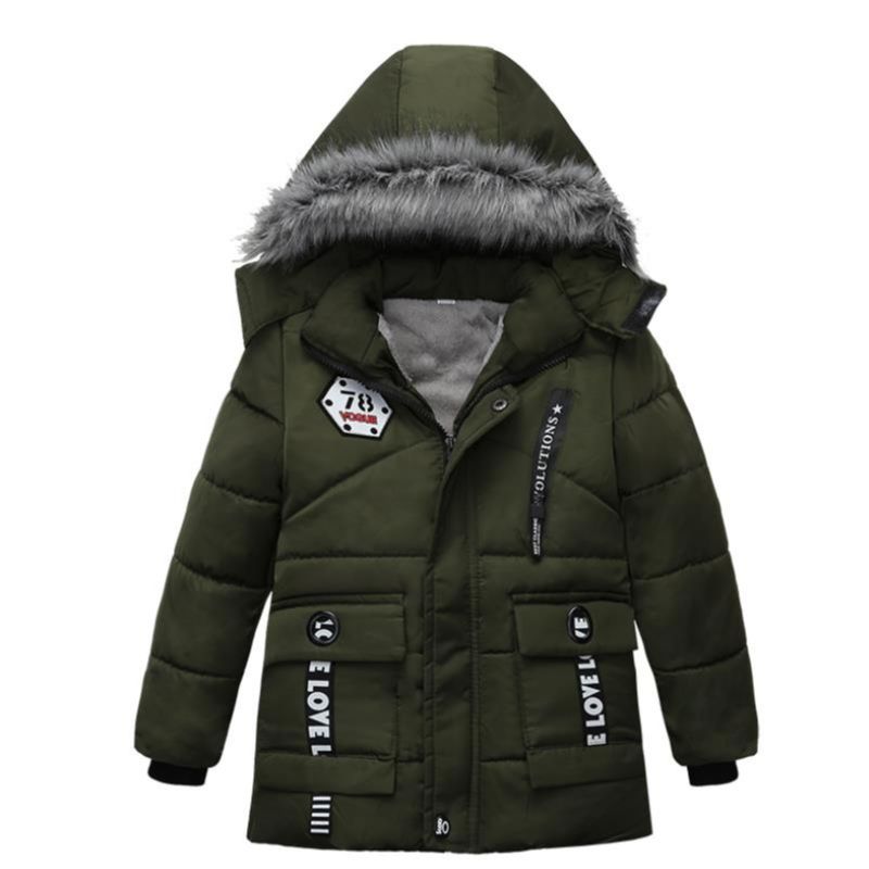 남아용 겨울 재킷, 후드 코튼 웨어, 스노우 웜 재킷  - Winter Clothing Baby Boy 리뷰 및 가격