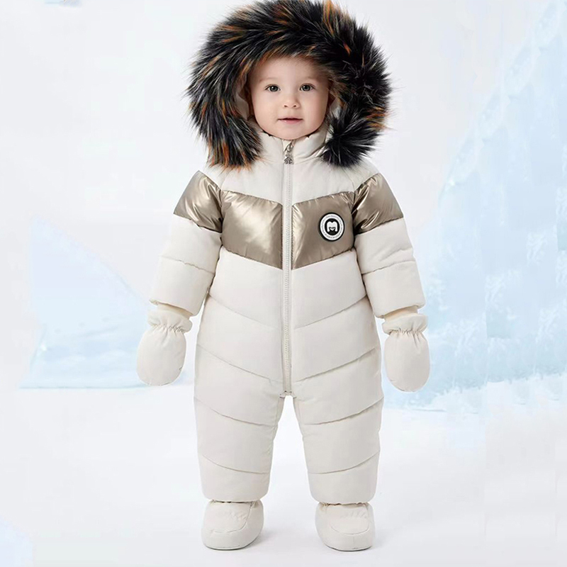 겨울 신생아 아기 장갑이 달린 롬퍼 따뜻한 두꺼운 아기 - Winter Clothing Baby Boy 리뷰 및 가격