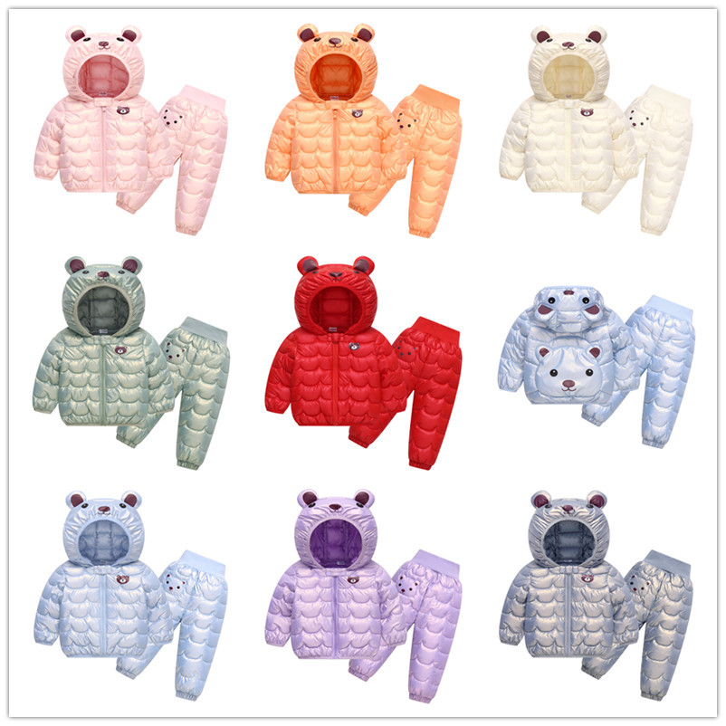 가을 겨울 아동복 아기 면 재킷 바지 두꺼운 아동복 세 - Winter Clothing Baby Boy 리뷰 및 가격