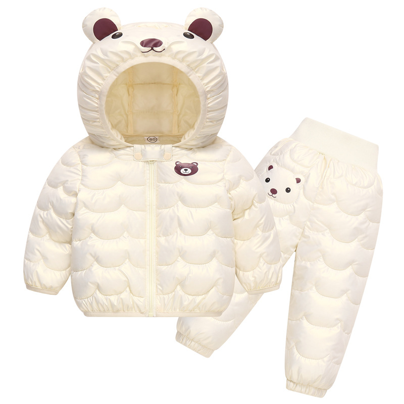 가을 겨울 아동복 아기 면 재킷 바지 두꺼운 아동복 세 - Winter Clothing Baby Boy 리뷰 및 가격