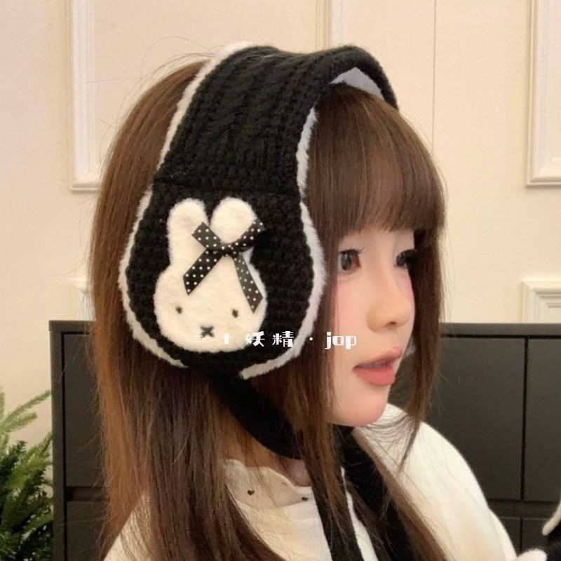 미피 플러시 니트 귀마개 여성용 겨울 따뜻한 귀덮개 ( - Winter Clothing Earmuffs 리뷰 및 가격