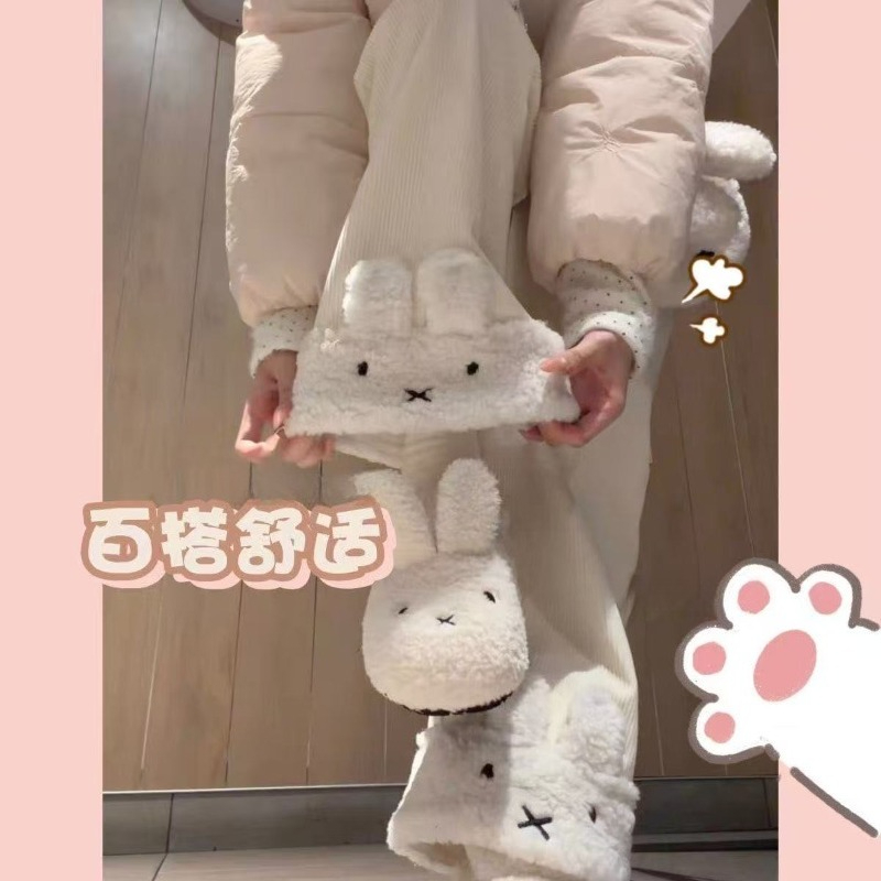애니메이션 미피 코듀로이 롱 팬츠 기모 안감 두꺼운 따 - Winter Clothing Accessories 리뷰 및 가격