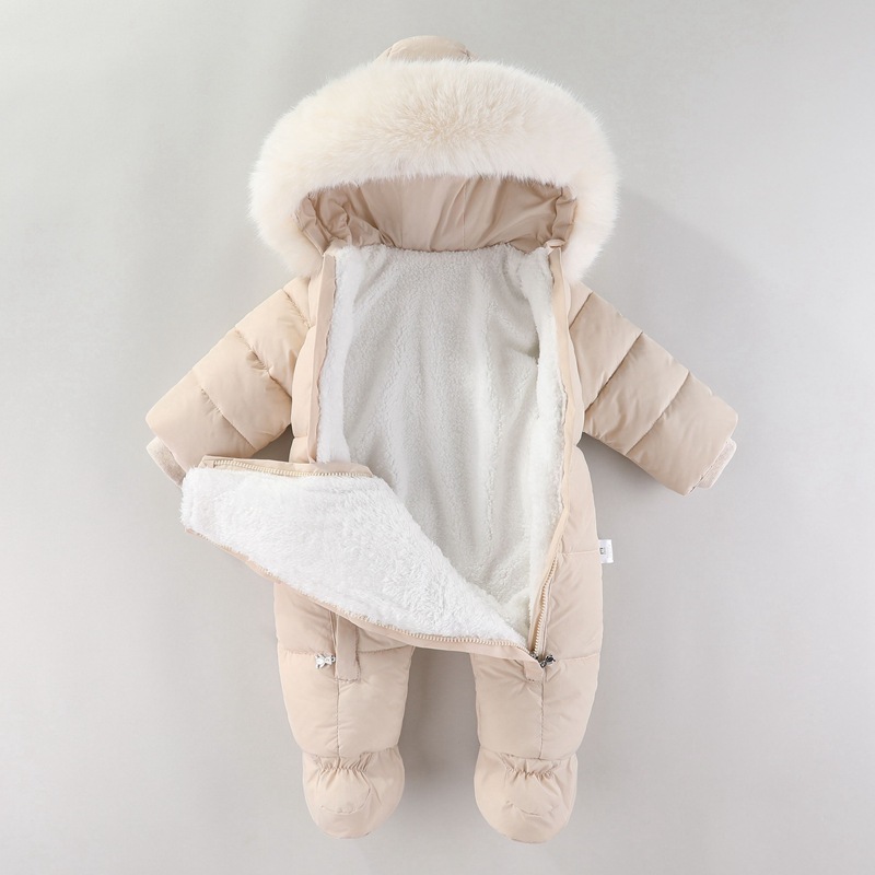 장갑과 겨울 신생아 아기 Romper 따뜻한 아기 소녀 - Winter Clothing Baby Boy 리뷰 및 가격